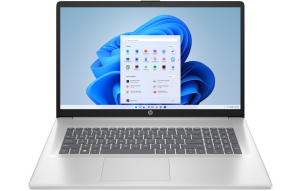 Product image: Laptop HP 17-cp3216nw Ryzen 7, 43,9 cm (17,3") / 1920x1080 / 16 GB RAM / 512 GB SSD / Windows 11 Home, silver
