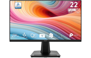 Product image: Monitor MSI PRO MP225 E12VL / 21,5" (54,6 cm) / 1920 X 1080 / 120 Hz / 1 ms