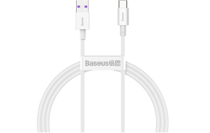 Slika izdelka: Kabel BASEUS Superior Series USB Type-C Fast Charging, 66W, 2M (bel)