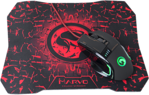 Slika izdelka: MARVO miška G909L + G1 Gaming podloga