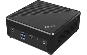 Slika izdelka: Mini namizni računalnik MSI Cubi N ADL S-226BEU barebone Intel N200 / WiFi 5 + BT 5.0 / 2x1Gbps / črn