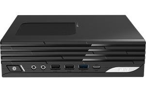 Slika izdelka: Mini namizni računalnik MSI PRO DP21 14M-233BEU / i5 / 8GB DDR5 / 512GB SSD / Wi-Fi 6E + BT / 2x2.5Gbps / Windows 11 Home (črn)