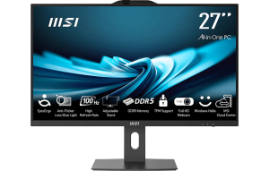Product image: Computer All-in-One MSI PRO AP272P 14M Core i5 / 16 GB RAM / 512 GB SSD / 27" FHD / Windows 11 Pro (black)