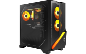 Product image: Desktop MSI MPG Infinite Z3 X3D 7NVRR7 R7 / 32GB / 1TB SSD / NVIDIA GeForce RTX 5070 Ti / Windows 11 Home (black)