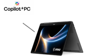 Slika izdelka: Prenosnik MSI Prestige 14 Flip AI+ D3MTG Core Ultra 9 / 32GB RAM / 2TB SSD / 14"  OLED FHD+ / Intel UMA / W11 Pro (platinast)