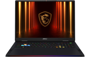 Slika izdelka: Prenosnik MSI Raider A18 HX A9WJG R9 / 64GB / 4TB SSD / 18" UHD+ 120Hz / NVIDIA GeForce RTX5090 / Windows 11 Pro / črn