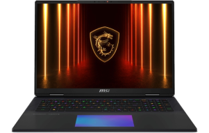 Slika izdelka: Prenosnik MSI Titan 18 HX A2XWJG / Intel Core Ultra 9 285HX / 96GB RAM / 6TB SSD / 18" UHD+ 120Hz / NVIDIA GeForce RTX 5090 / Windows 11 Pro / črn