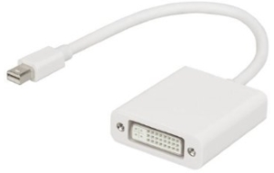 Slika izdelka: Pretvornik E-Green Mini DisplayPort (M) - DVI-I Dual Link (F)