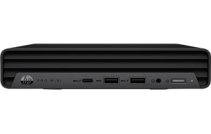 Product image: Desktop HP Pro Mini 400 G9 i5 / 16GB / 512GB SSD / Windows 11 Pro (black)
