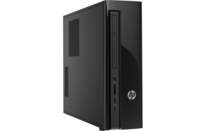 Slika izdelka: Računalnik HP Slimline 450-A120 E1 / 8GB / 256GB SSD / Windows 10 Home (črn)