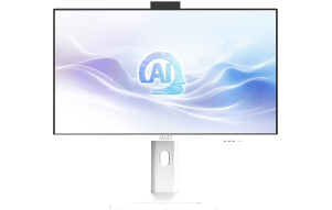 Slika izdelka: Računalnik MSI Modern AM273QP AI 1UM Ultra 5 / 16GB / 1TB SSD / 27" WQHD / Windows 11 Pro (bel)