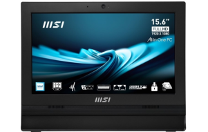 Slika izdelka: Računalnik MSI PRO AP162T ADL-042XEU Intel N100 / 8GB / 256GB SSD / 15.6" FHD / NoOS / črn