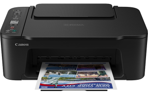 Slika izdelka: Večfunkcijski barvni brizgalni tiskalnik Canon Pixma TS3750i (črn)