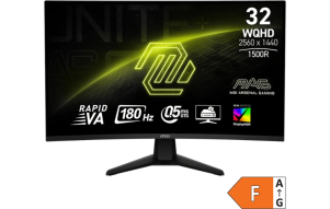 Slika izdelka: Zaslon MSI MAG 32CQ6F 31,5" / WQHD / 180Hz / 1ms (MPRT) (črn)