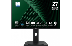 Slika izdelka: Zaslon MSI PRO MP275QPG / 27" / WQHD / IPS / 100Hz / 1ms (MPRT) / črn - nastavljiv po višini